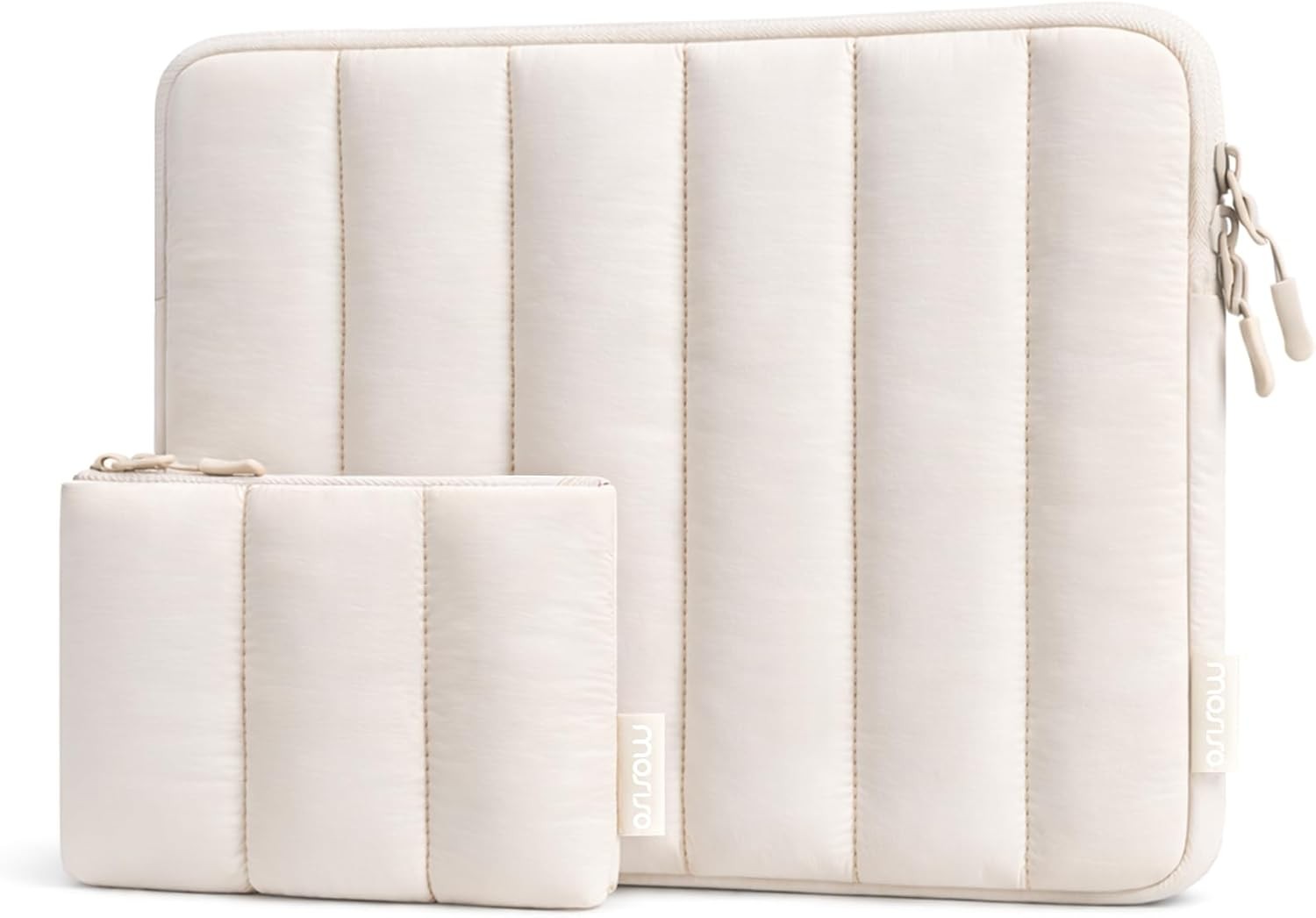 Puffy Laptop Sleeve for 13-14 inch Laptops, Compatible with MacBook and More, Sa