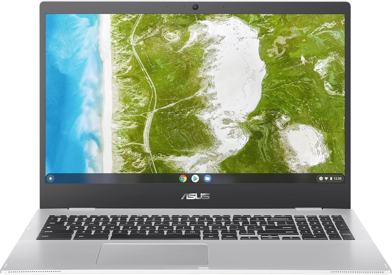 ASUS Chromebook CX1, 15.6″ FHD Celeron N3350 64GB eMMC 8GB Chrome OS Silver NEW