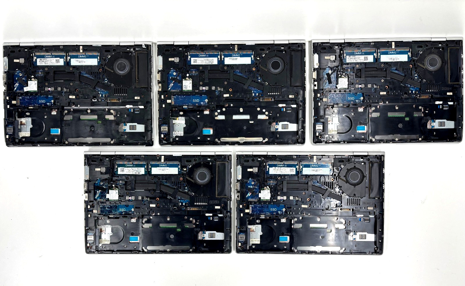 Lot (5) HP ProBook 640 G5 Core i5-8350U 1.7GHz No HDD No RAM No BATTERY PARTS