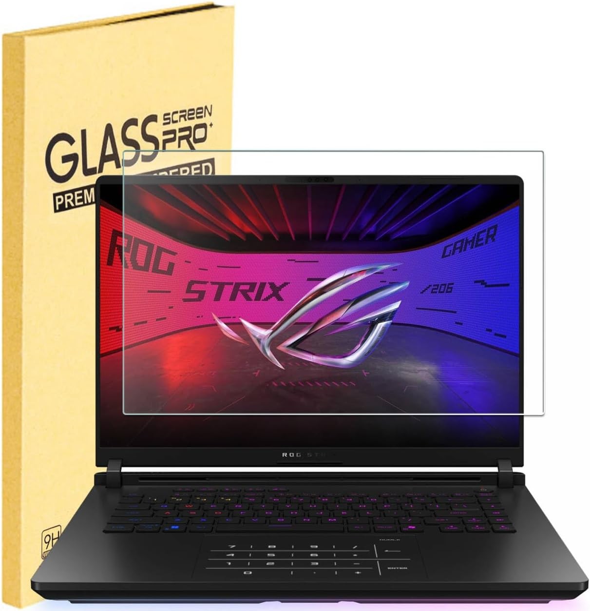 Tempered Glass Screen Protector for ASUS Rog & TUF 16 inch Gaming Laptop & ROG S