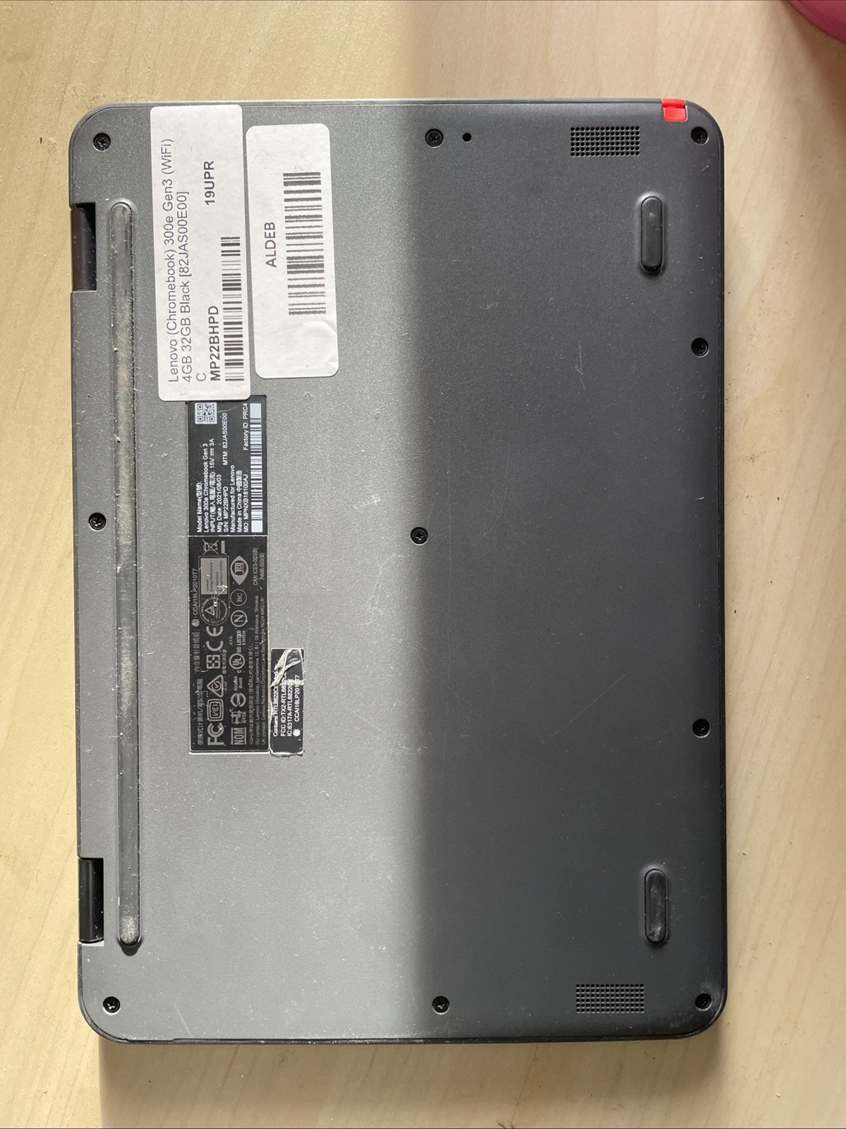 novo Chromebook 300e Gen3 82JAS00E00 32GB WiFi 4GB