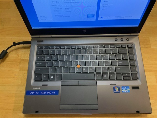 HP Elitebook 8470w Core i5-3360M 8GB RAM 167GB HDD WEBCAM BLUETOOTH 1600×900