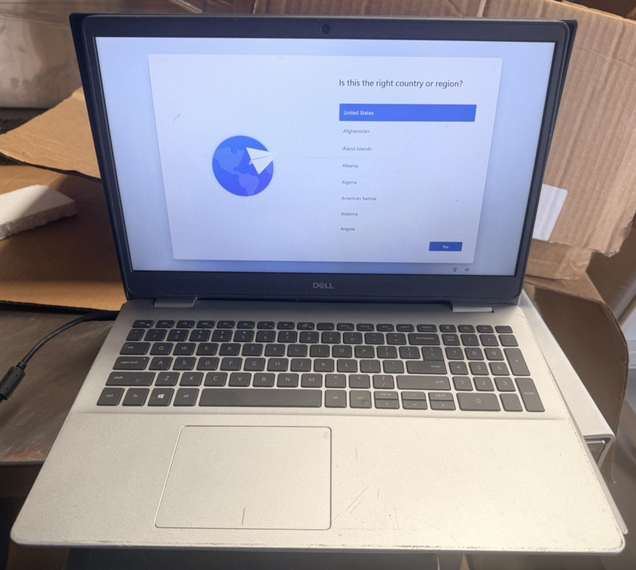 DELL INSPIRON 5593 i5-1035G1 8GB RAM & 500GB HDD | WIN 11 ~ CHARGER NOT INCLUDED