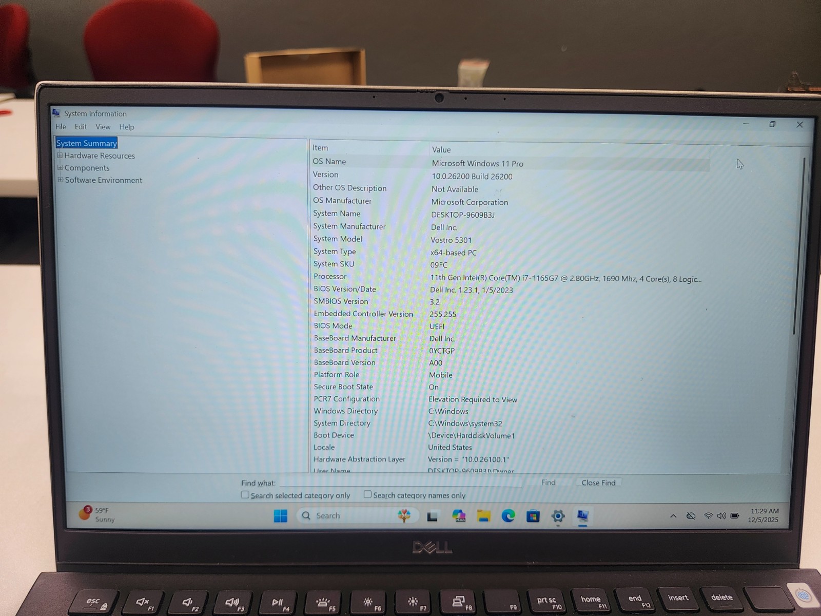 Dell Vostro 13 5301 13.3″ FHD Intel Core i7-1165G7 8GB 1TB SSD MX350 W11P