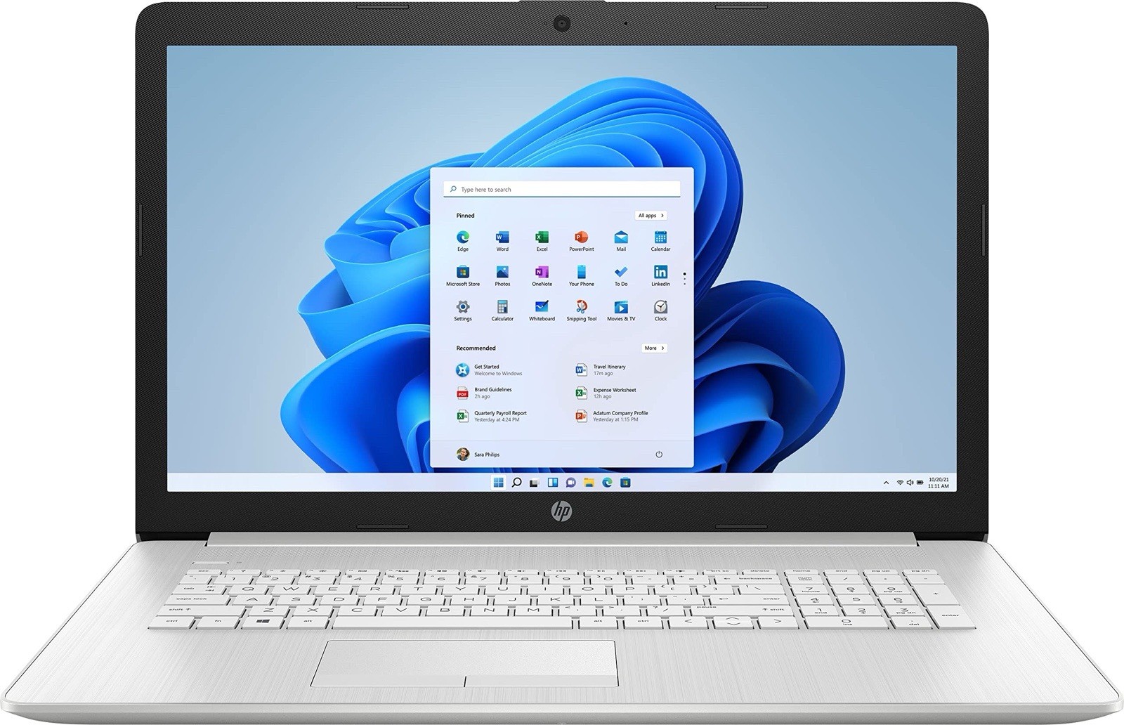 HP laptop 16” touch 11th gen intel i5 intel irisXE 12gb ram 477gb storage
