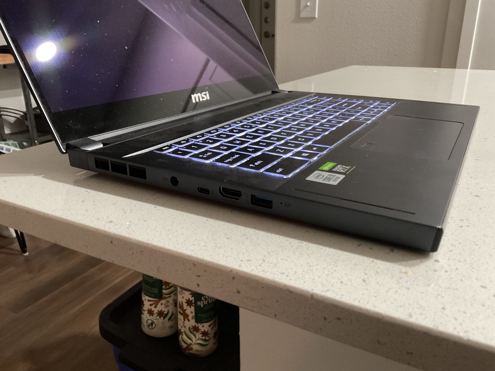 MSI LAPTOP WS66-10TMT-207US RTX 5000 W/16GB VRAM | 64GB RAM | 1TB SSD