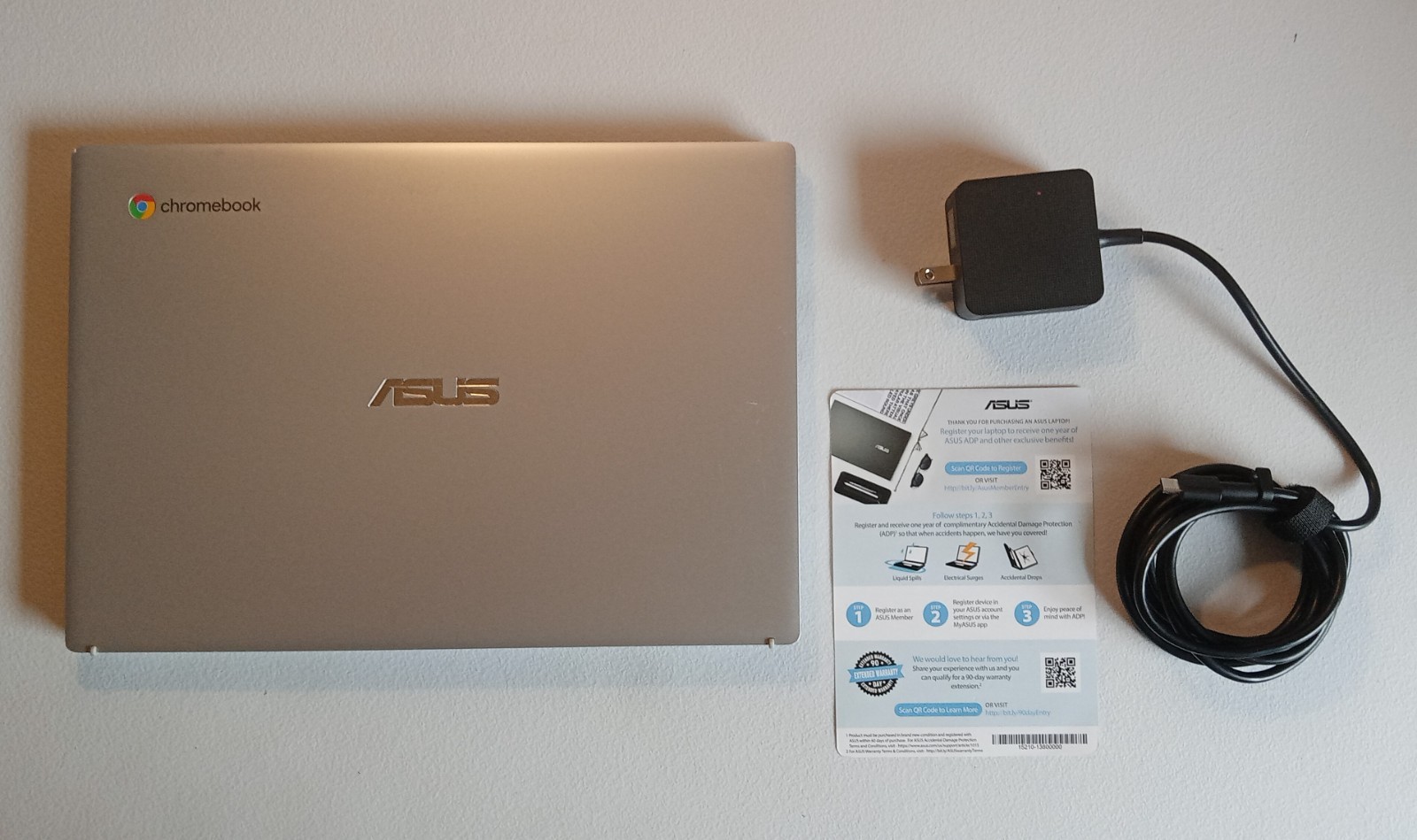 ASUS Chromebook CX1 11.6 Display Intel N3350 32GB eMMC 4GB RM CX1100CNA AS42