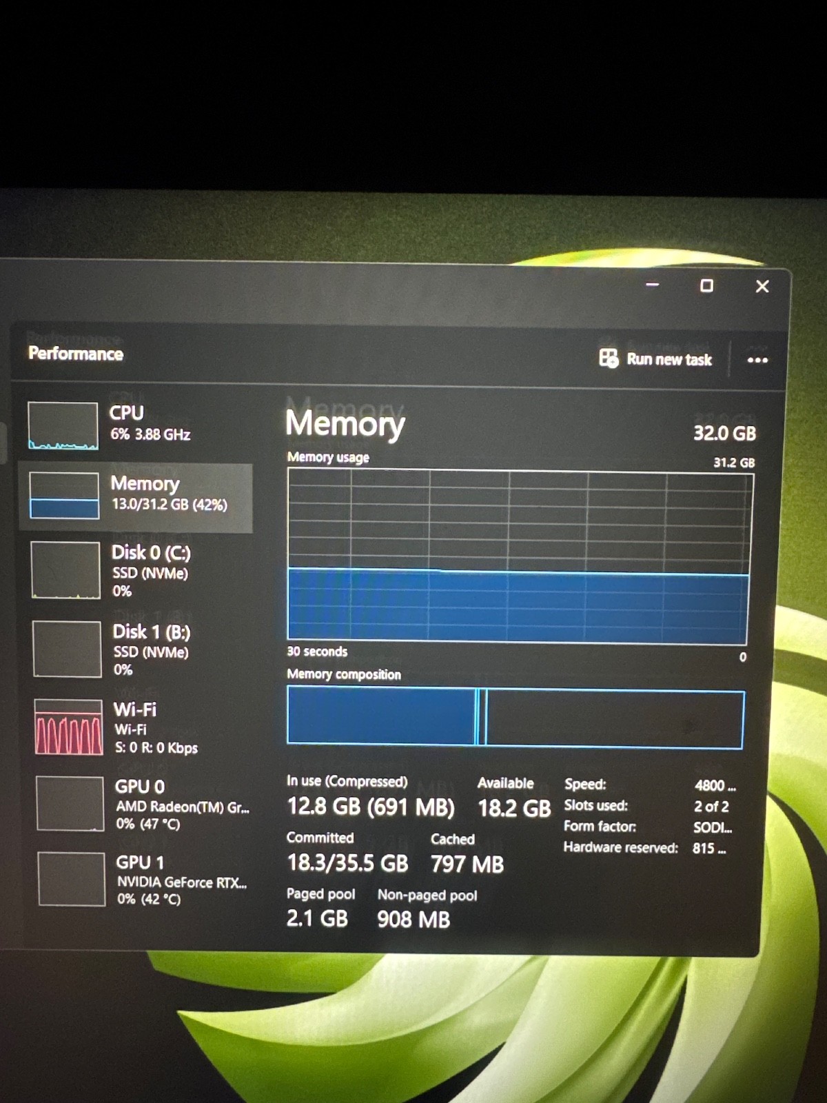 MSI Bravo 15 Gaming Laptop PC w/ AMD Ryzen 5 7535HS, 3.30 GHz, 32GB Ram (Custom)