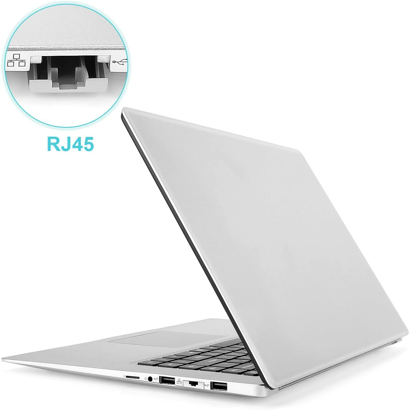YELLYOUTH Laptop 15.6 inch Notebook Computer 8GB RAM 128GB SSD Intel Quad Core