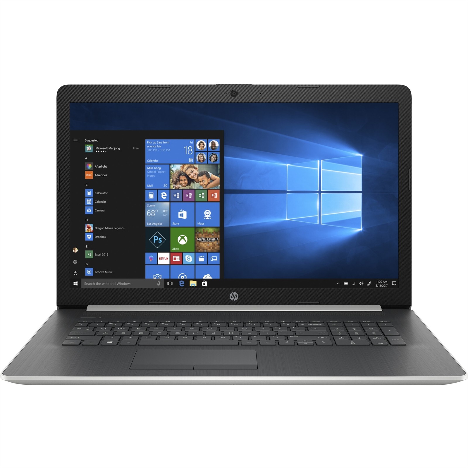 HP 17-BY1061ST 17.3″ 16GB 256GB, Silver