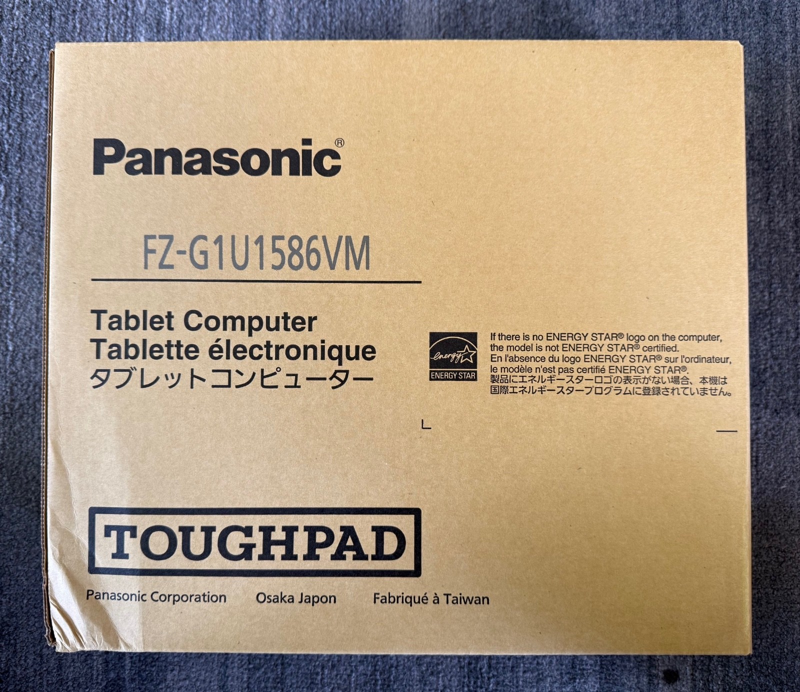 Panasonic Toughpad FZ-G1U1586VM Rugged Tablet 10.1″ i5-7300U 8GB 256GB SSD LTE