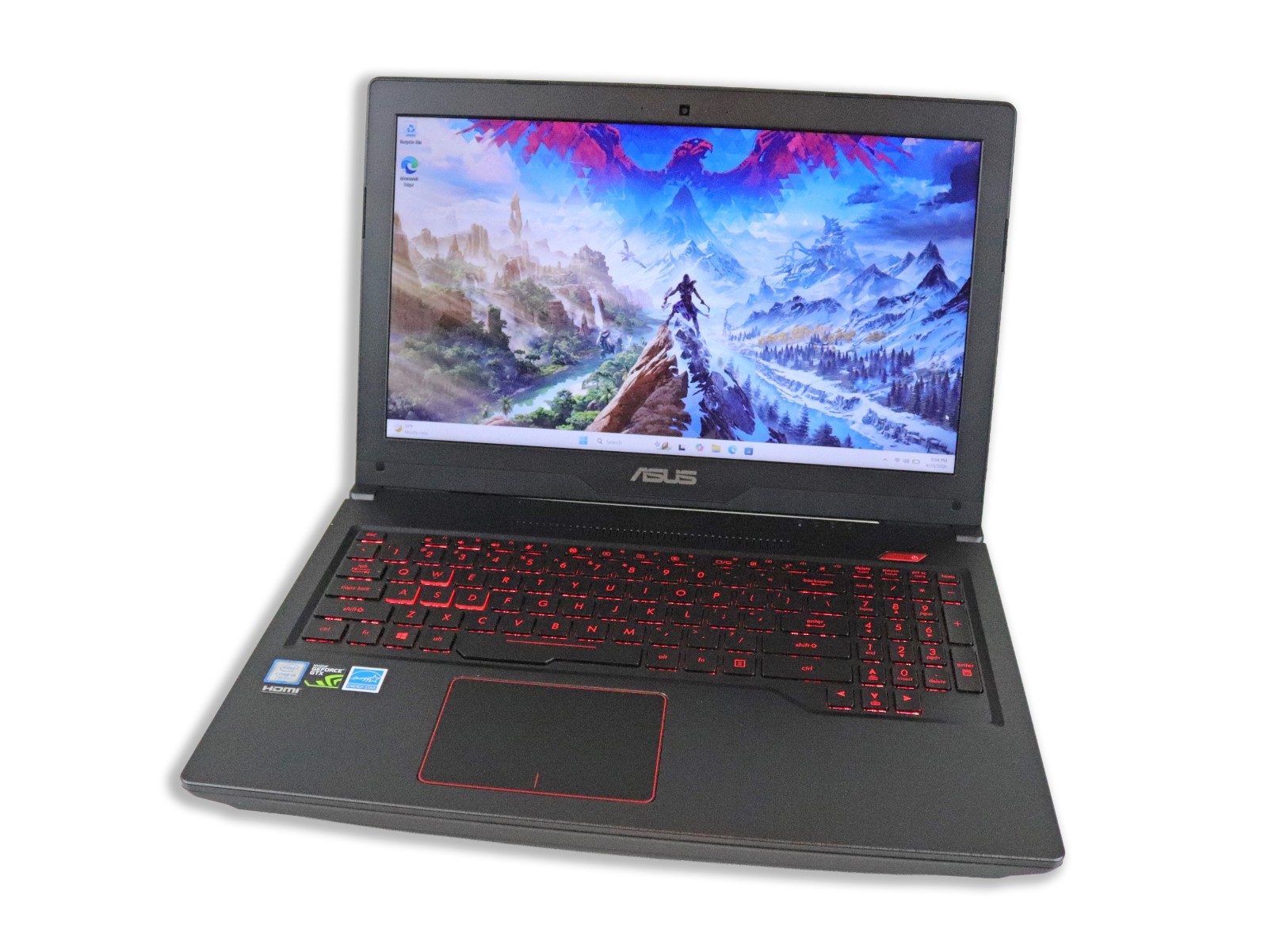 ASUS FX503VD 15.6 Laptop Intel i5-7300HQ 16GB RAM 128GB SSD+1TB NVIDIA GTX 1050