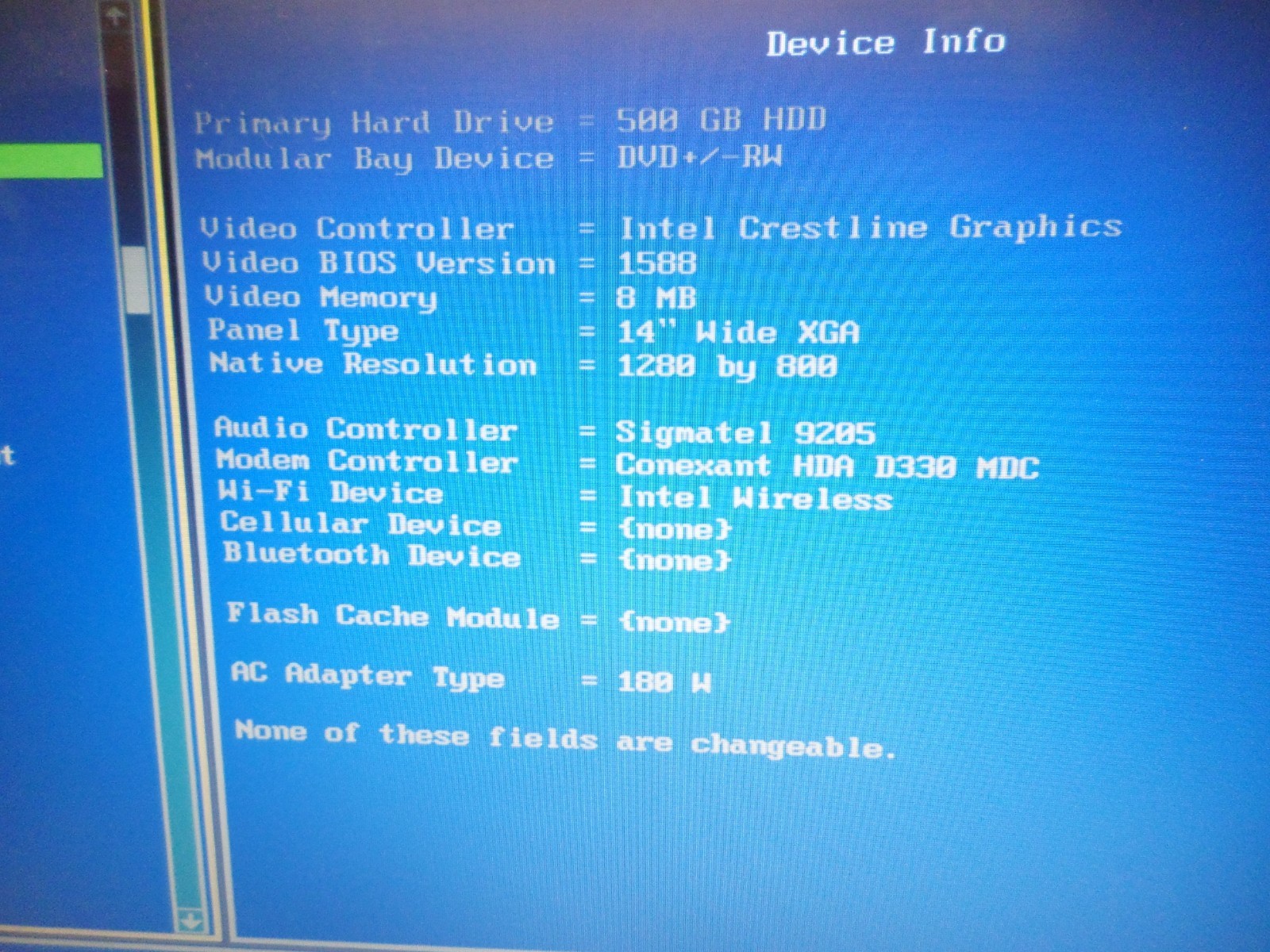 Dell Latitude D630 Core 2 T7500 @2.20GHz 2GB RAM 500GB HDD Win10 BAD BATTERY