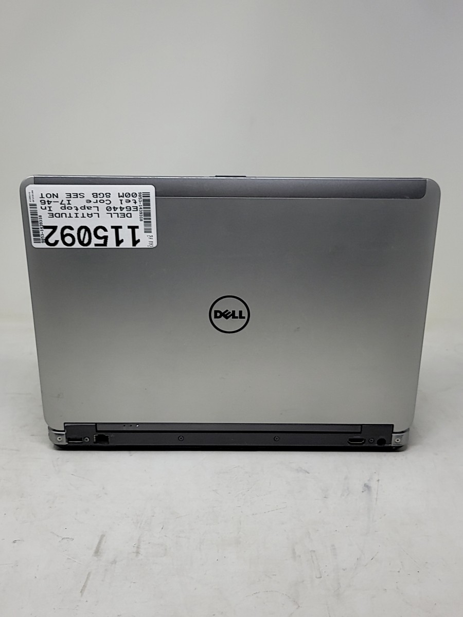 DELL LATITUDE E6440 Laptop Intel Core I7-4600M 8GB SEE NOTES