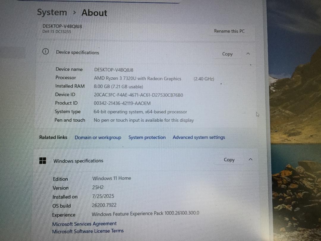 Apple iPod 6th Generation 128 GB + Dell Inspiron 15 DC15255 AMD Ryzen 3 Laptop