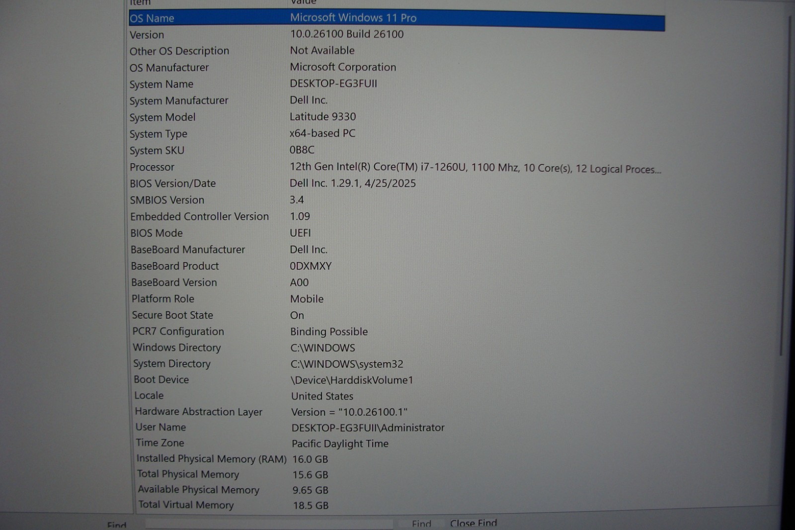 Dell Latitude 9330 13.3″ QHD+ TOUCH i7-1260U max 4.7GHz 16GB 256GB Warranty 2026