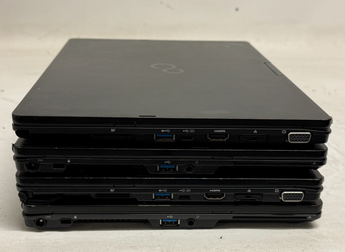 Fujitsu Lifebook T937/T938 13.3″ (Mixed CPU – 8/16GB RAM – NO OS/HDD) – Lot of 4