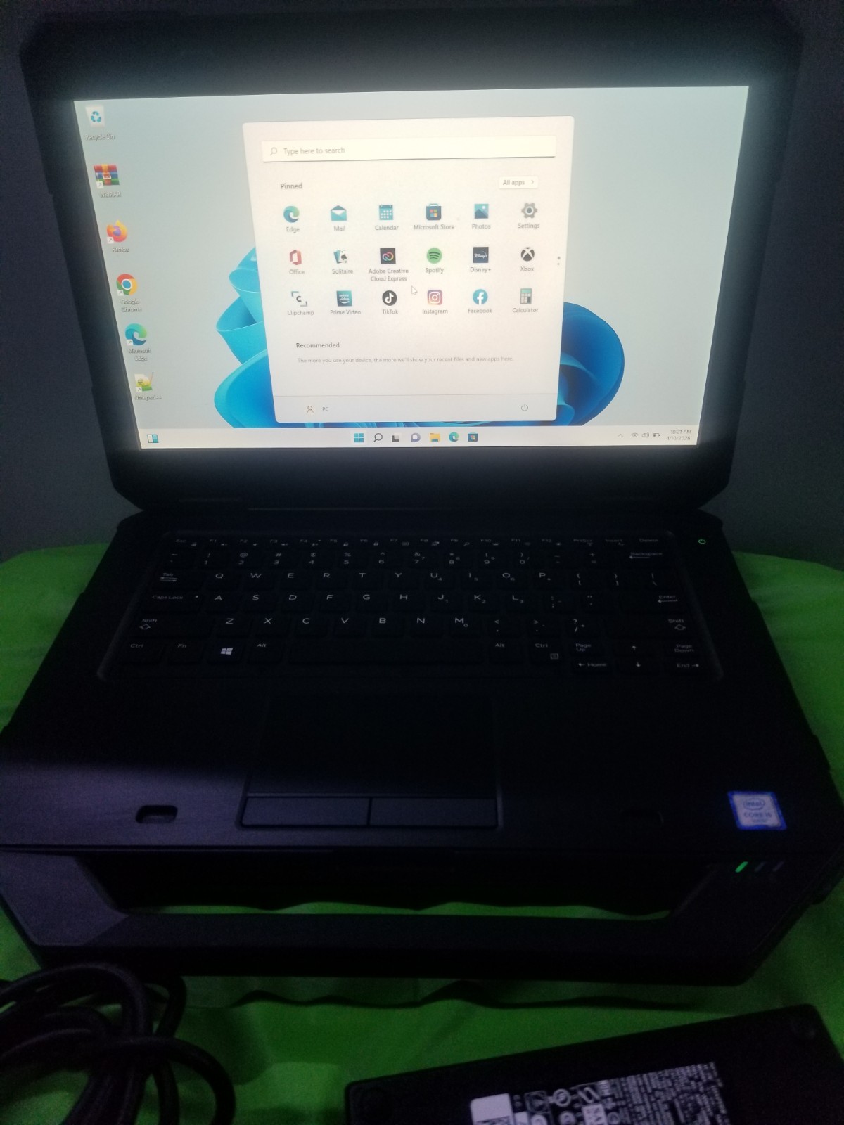 Dell Latitude Rugged 5414 14″ Core i5-6300U 2.4GHz 16GB 256GB SSD Touch, WIN 11