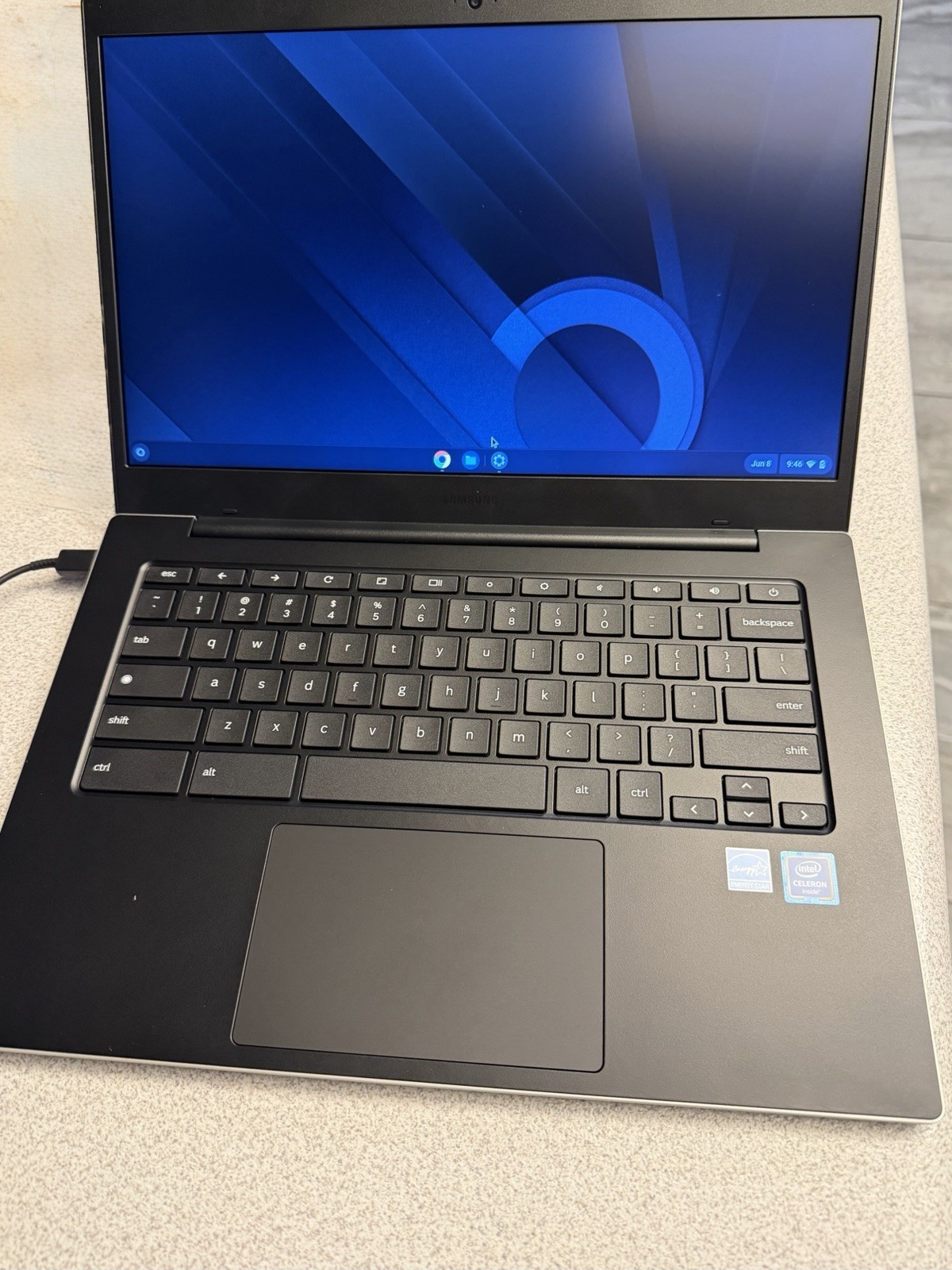 Samsung Galaxy Chromebook LaptopGo 14″ (64GB SSD, Intel Celeron N4500,, 4GB)