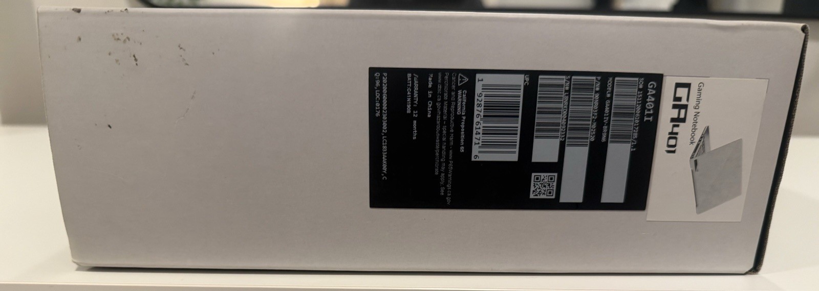 ASUS ROG Zephyrus G14 GA401IV 14” Ryzen 9 4900HS RTX 2060 Max-Q 16GB 1TB SSD