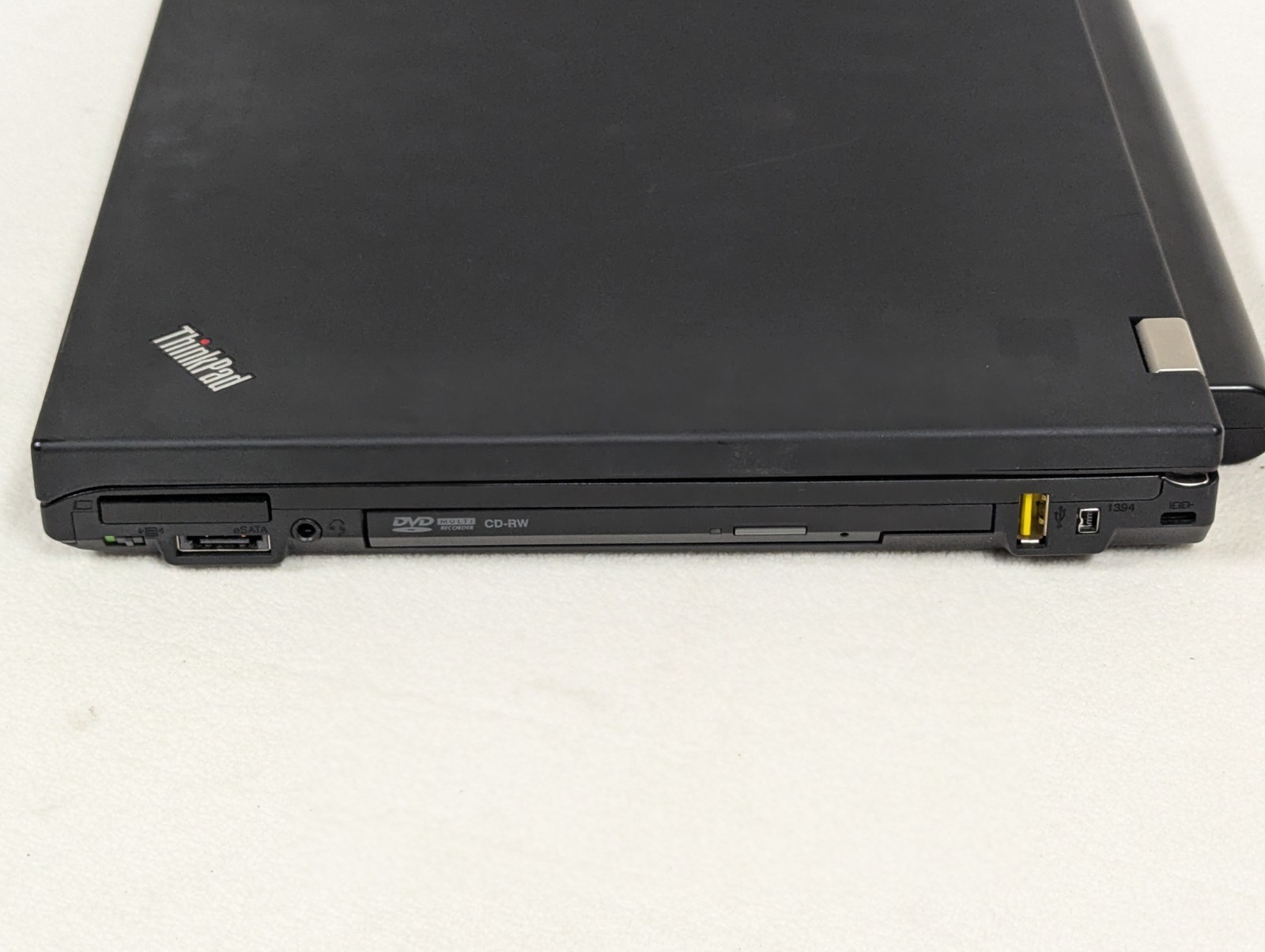 Lenovo ThinkPad T410 Intel i5-520M 2.4GHz 3GB 112GB Win7 Floppy Disk Sound Bar