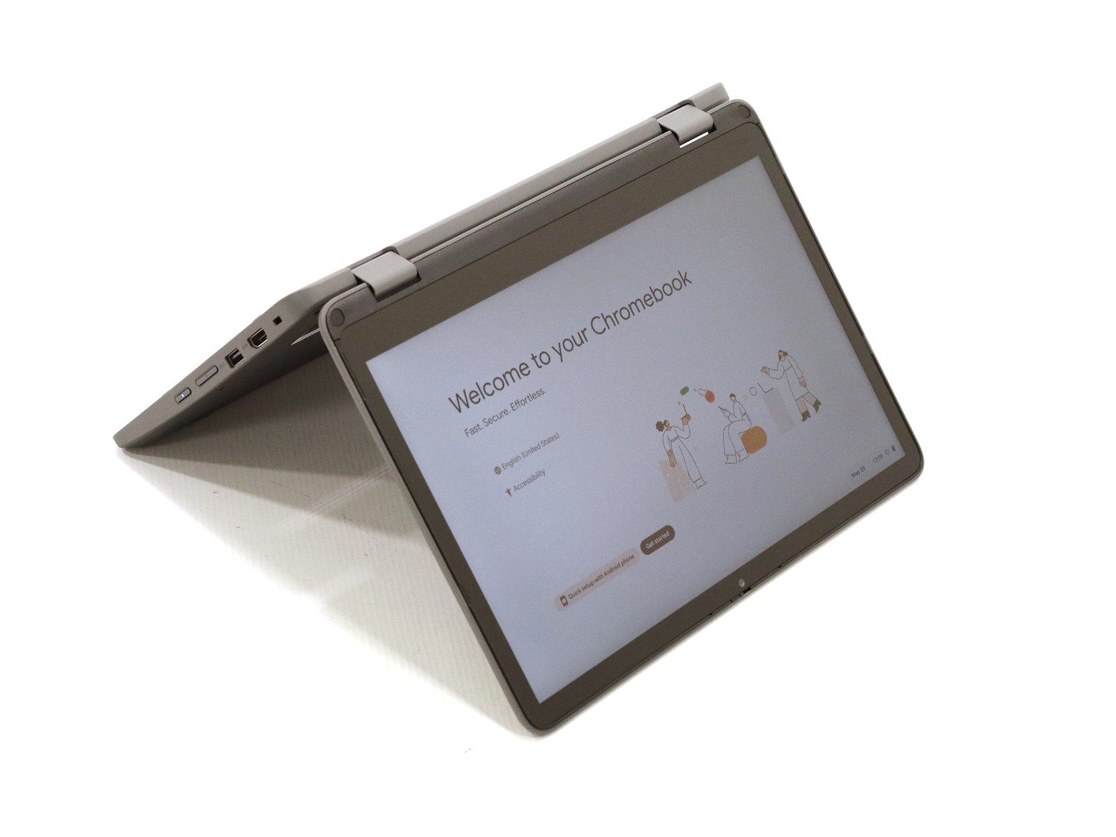 Lenovo 500e Yoga Chromebook Gen 4 12.2″ WUXGA Touch 2-in-1 N100 4GB 32GB eMMC