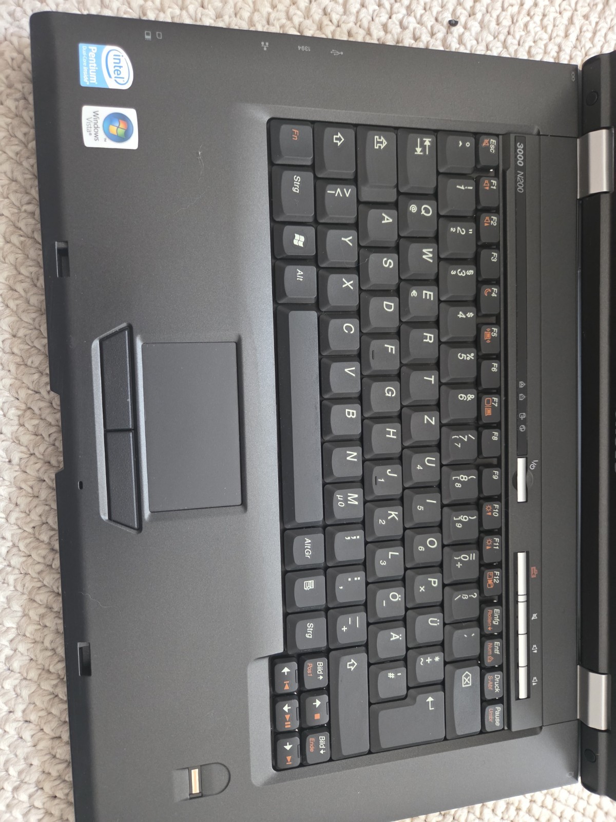 Lenovo 3000 N200 RETRO Laptop Pentium Dual Core T2390 15.4″