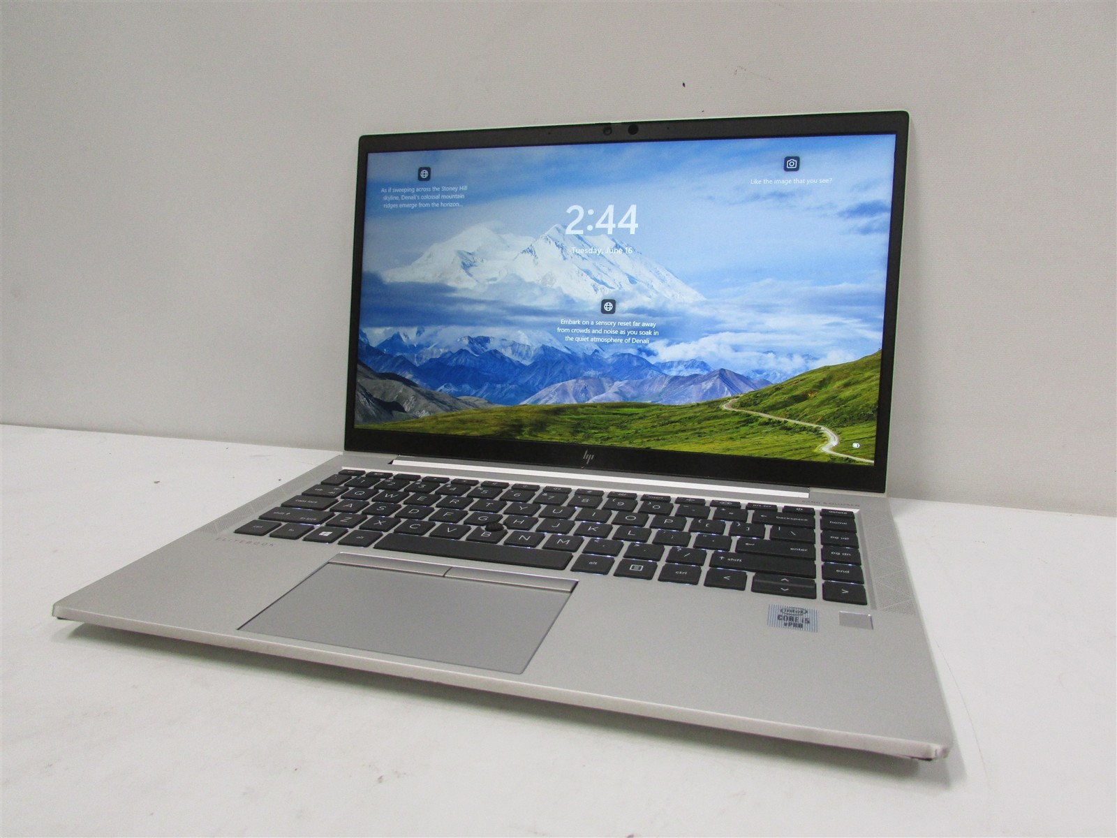 HP Elitebook 840 G7 i5-10310U 1.7GHz 16GB RAM 256GB NVME 14″ W11 Pro Touch DENTS