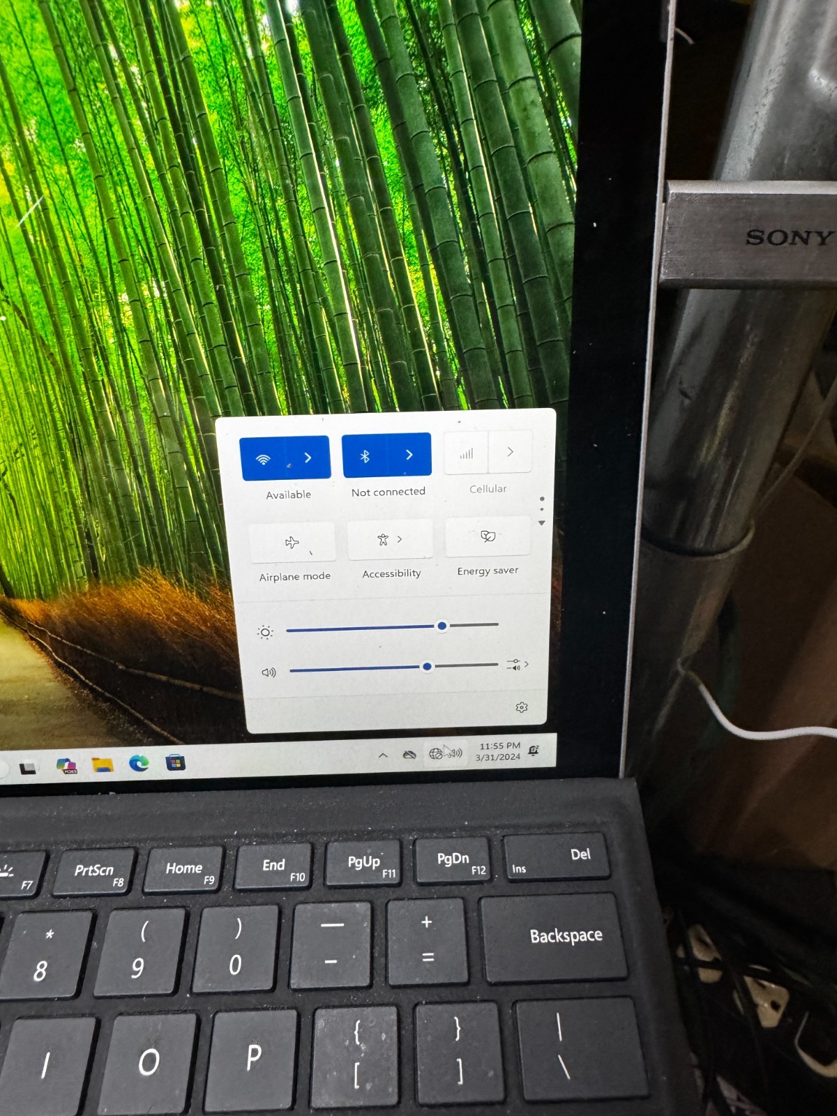 Microsoft Surface Pro Core I5-7300U 256GB SSD 8GB RAM Laptop #6334