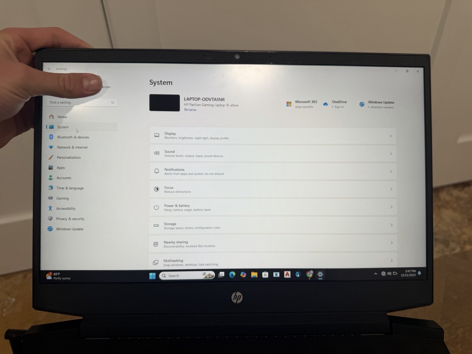 Hp Pavilion Gaming Laptop 16-a0xxx