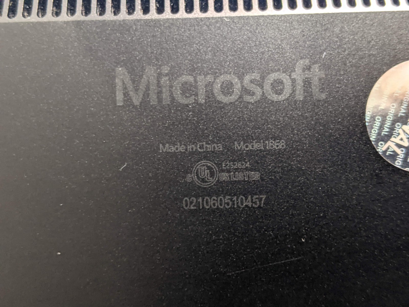 MS Surface Laptop 3 1867:1868 13.5″ 2256×1504 TOUCH i7-10 1.3GHz 16GB 256GB +PA