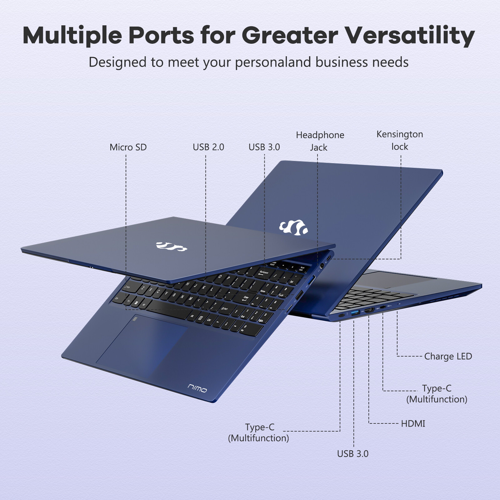15.6 IPS FHD Laptop AMD Ryzen 5 6600H 6-Cores 660M GPU 16GB DDR5 RAM 512GB