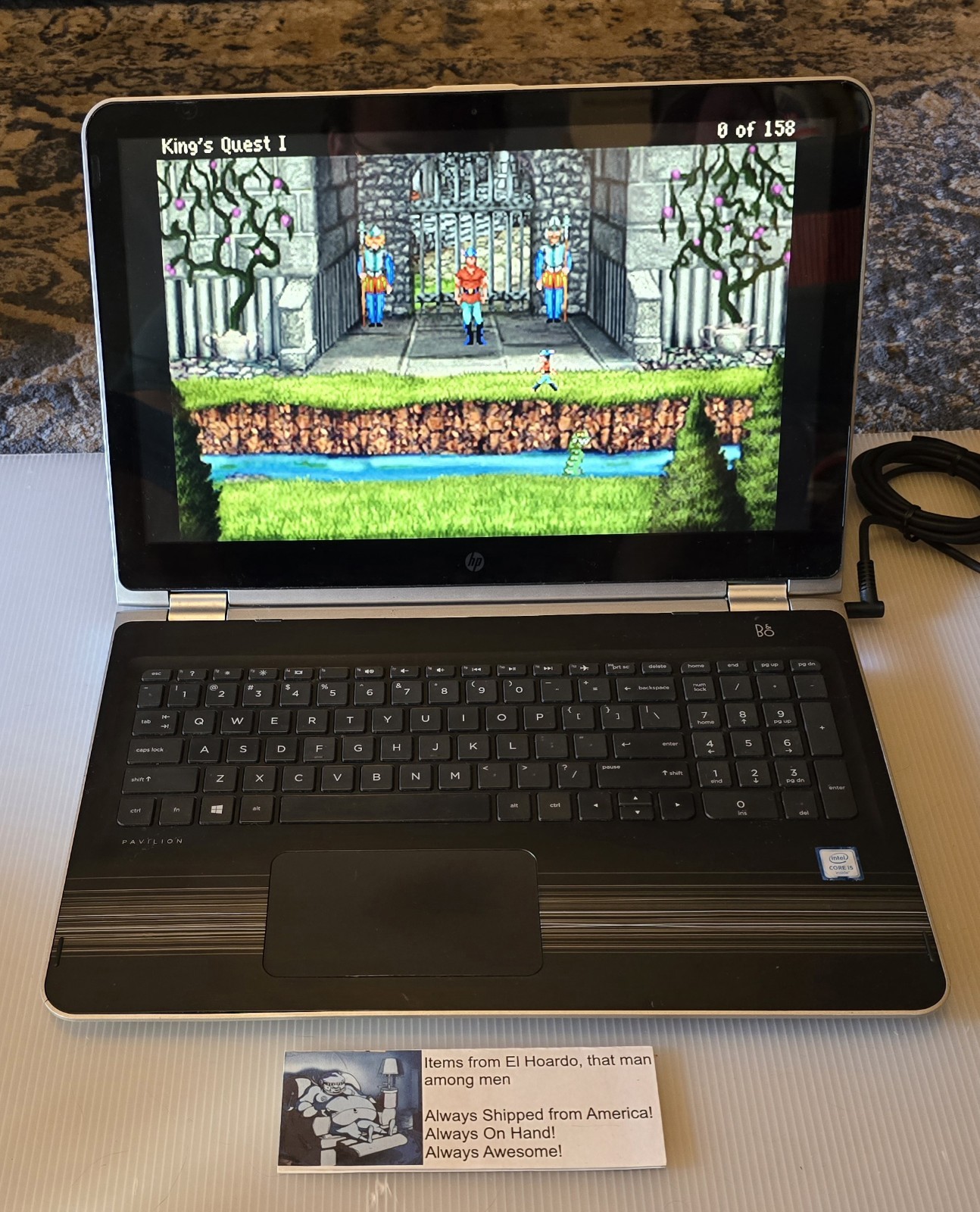 HP Pavillion X360 15-BK010NR – i5-6200U 2.30GHz – 8GB Ram 120GB SSD Touchscreen