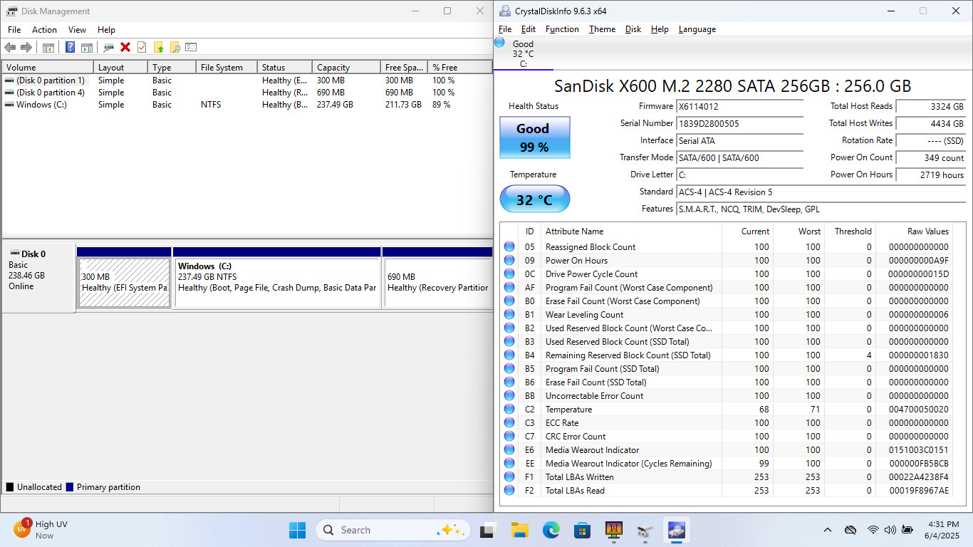 Dell VOSTRO 3480 14″ HD I5-8265U 256GB SSD 8GB W11 Webcam *READ*