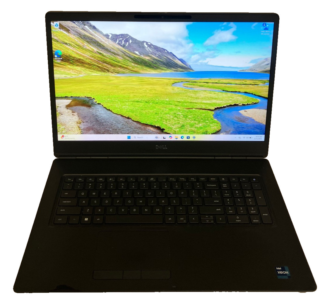 Dell Precision 7760 17″ NVIDIA RTX A4000 8GB 3.2GHz Intel Xeon W-11855M 64GB 1TB