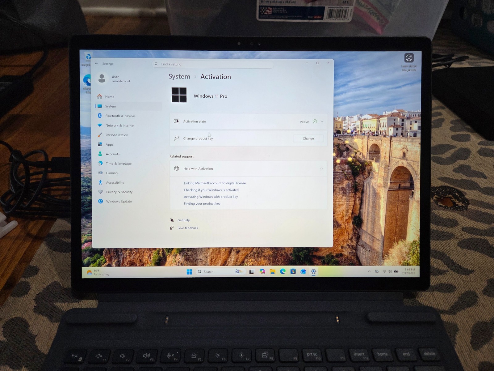 Dell Latitude 7350 13″ 3K 2in1 Detachable, Intel Ultra 5, 16GB RAM, 256GB SSD