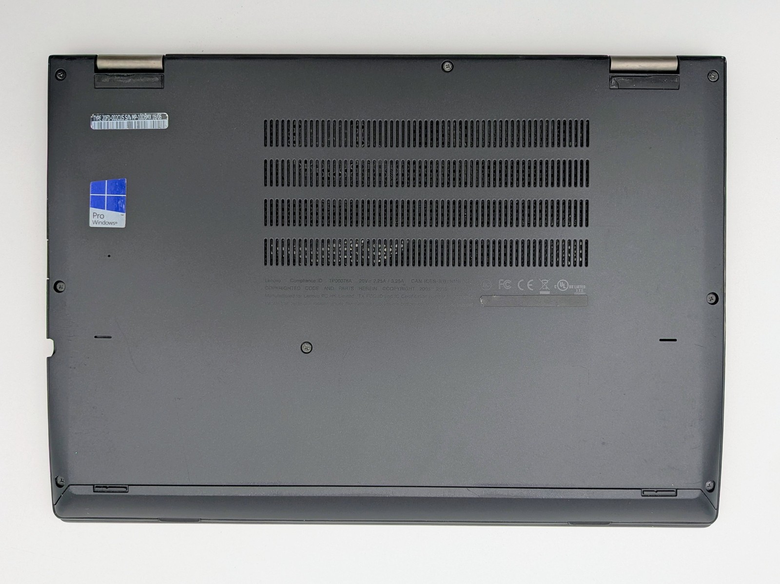 Lenovo ThinkPad Yoga 260 2-in-1 12″ FHD Touch I7-6500U 8GB Palmrest *READ*