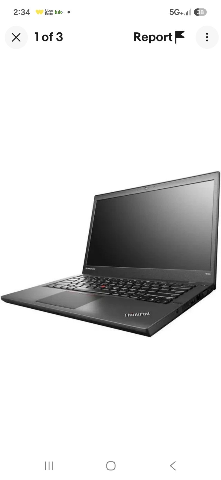 Lenovo ThinkPad T440 14″ Laptop PC i7-4300U 500GB HDD 8GB RAM