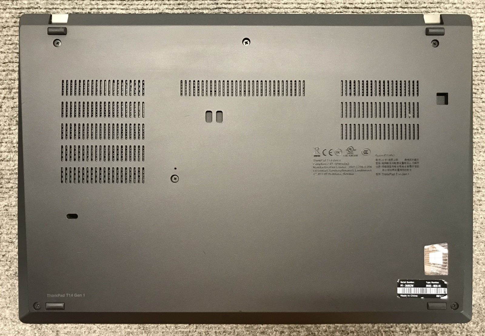 Lenovo ThinkPad T14 Gen 1 14″ Ryzen 5 PRO 4650U 16GB 512GB NVMe Remote Managed