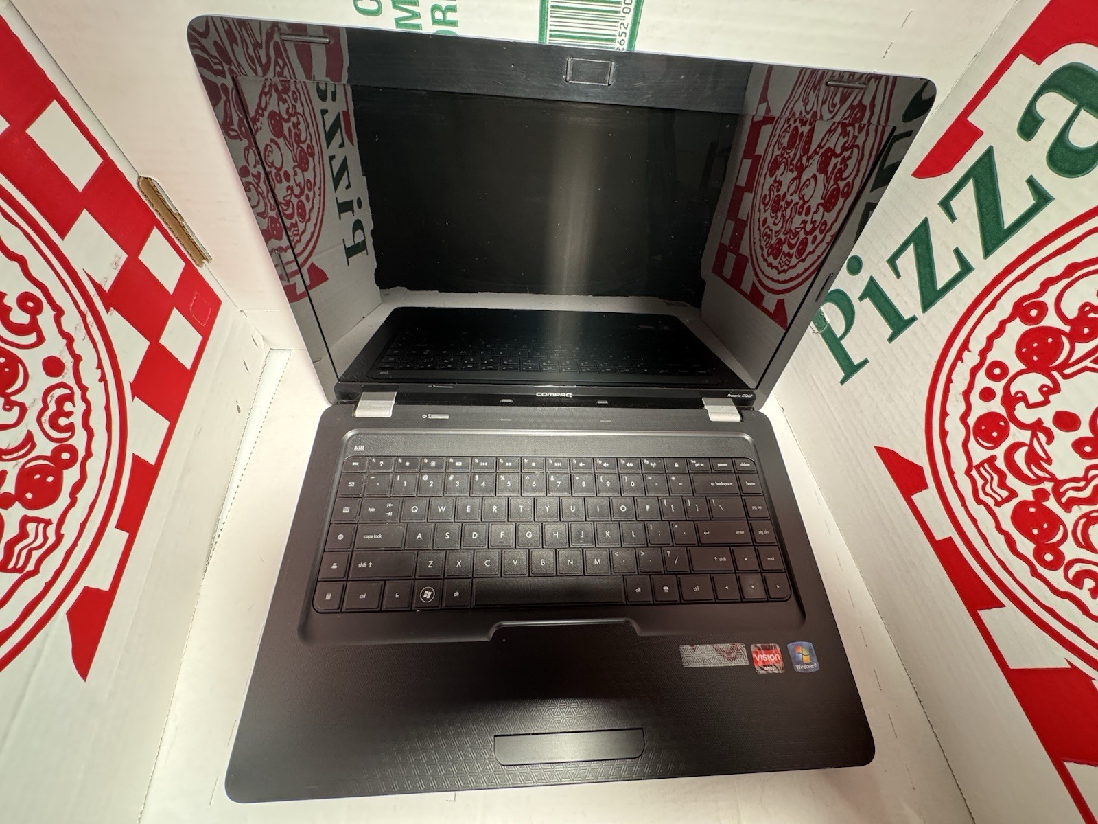 Compaq Presario CQ62 Laptop Windows 7 Home Premium FOR PARTS OR REPAIR