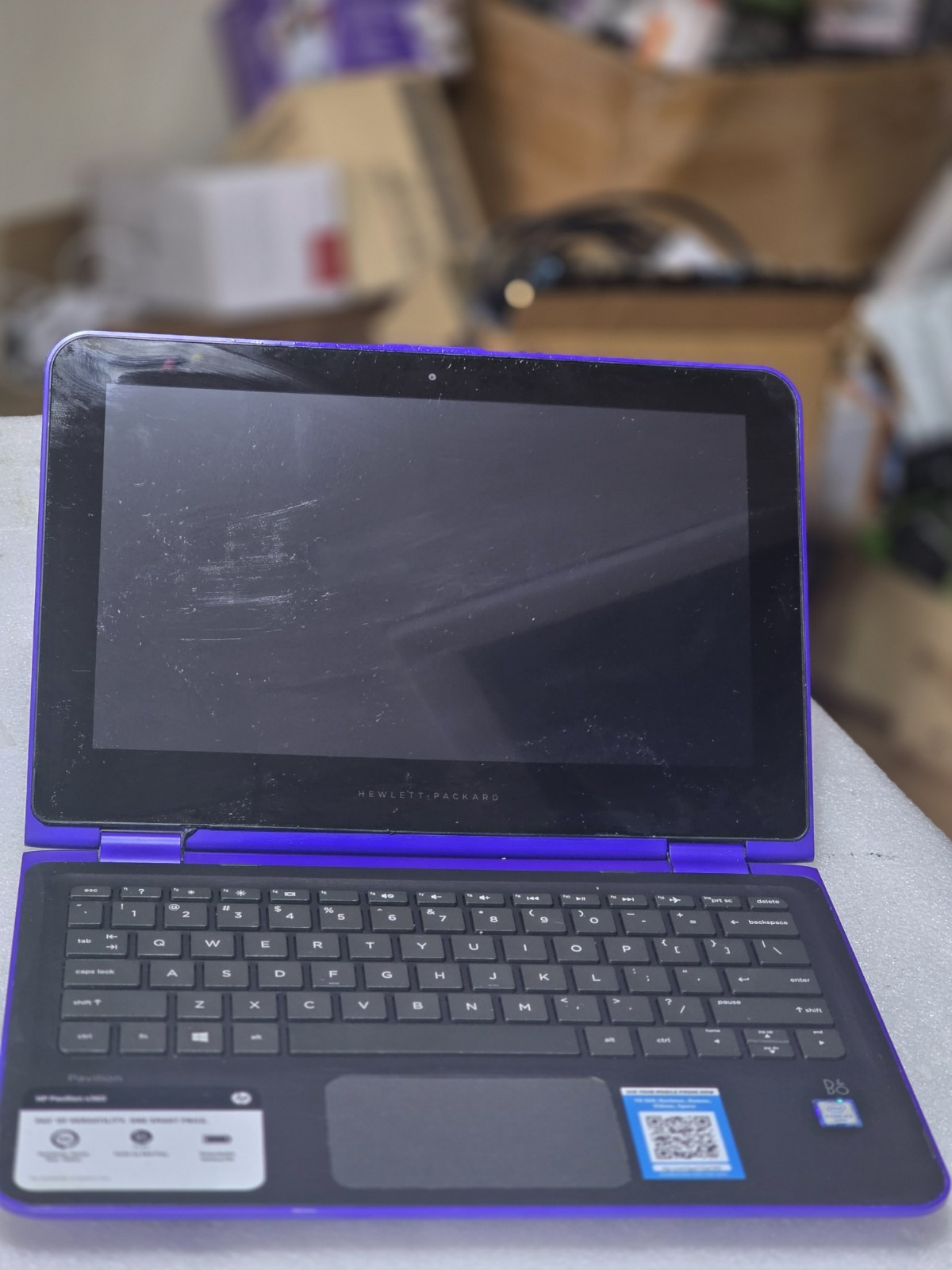 lot of 5 HP Laptops For Parts / Repair