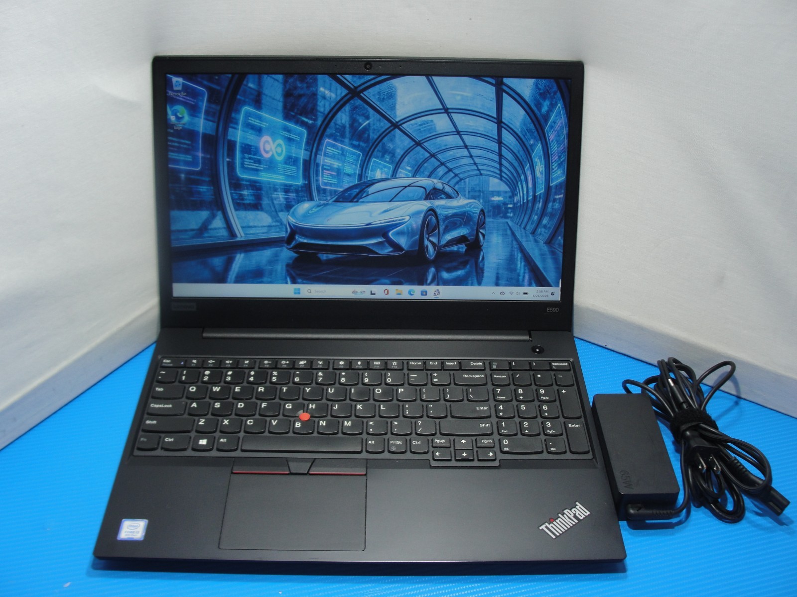 Lenovo ThinkPad E590 15.6″HD Intel Core i3-8145U 2.1GHz 8GB RAM 1TB HDD+P/A