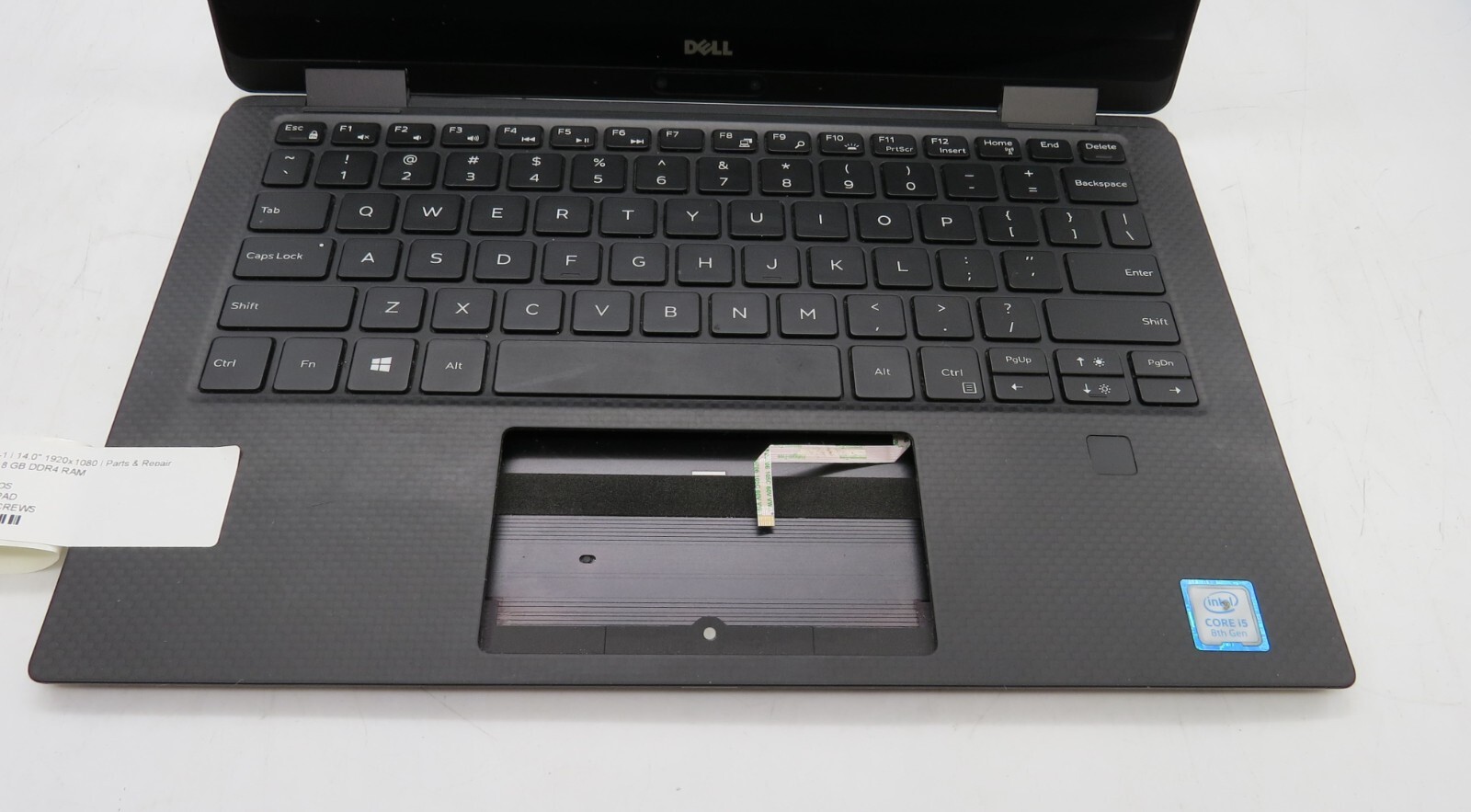 Dell XPS 13 9365/ i5-8200Y @ 1.30/8GB RAM/256GB M.2 NVME/No OS *PARTS & REPAIR*