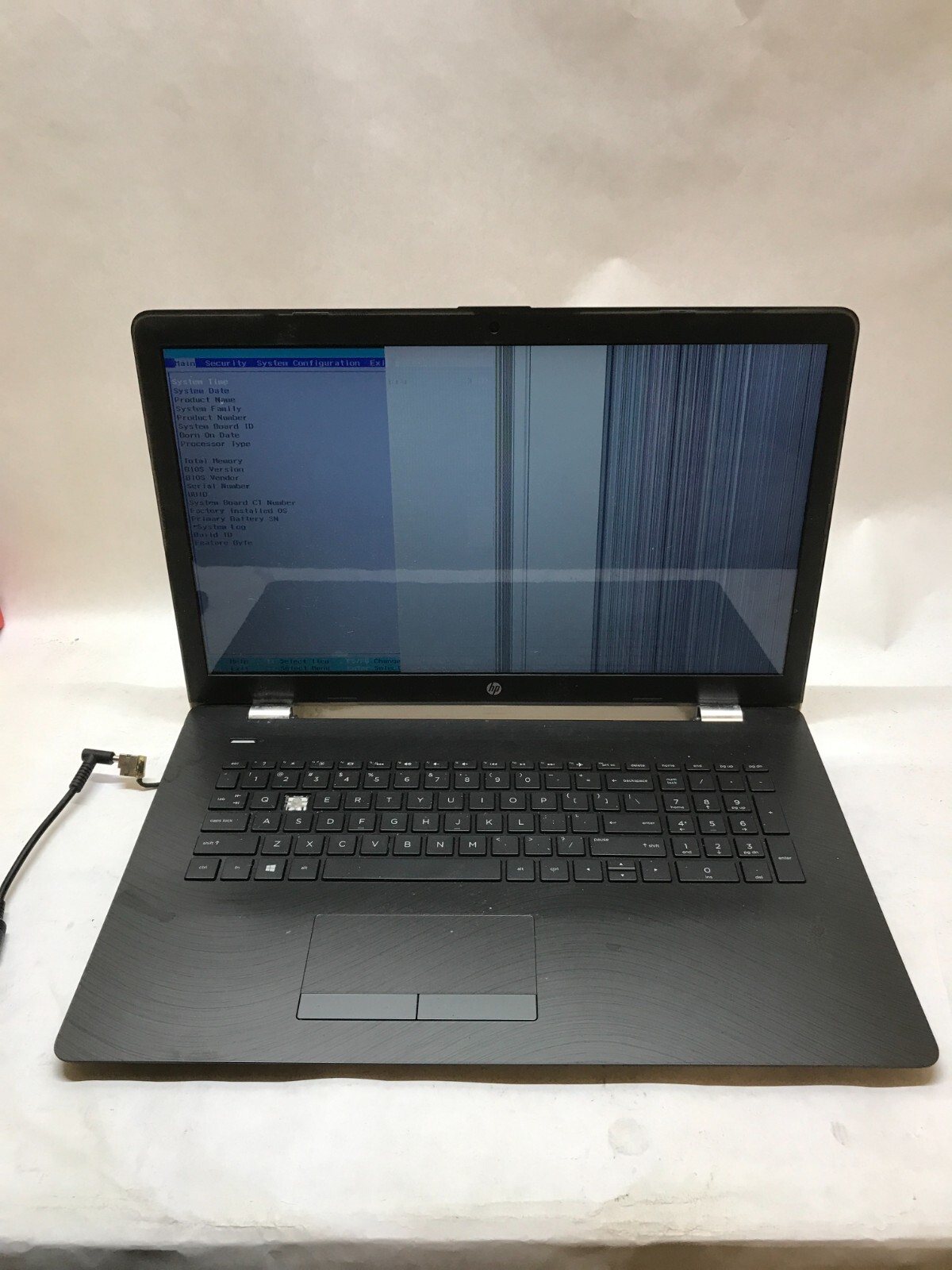HP Pavilion 17-BS 17″ Unknown Specs NO RAM NO HDD/OS For Parts/Repair AS IS – DW