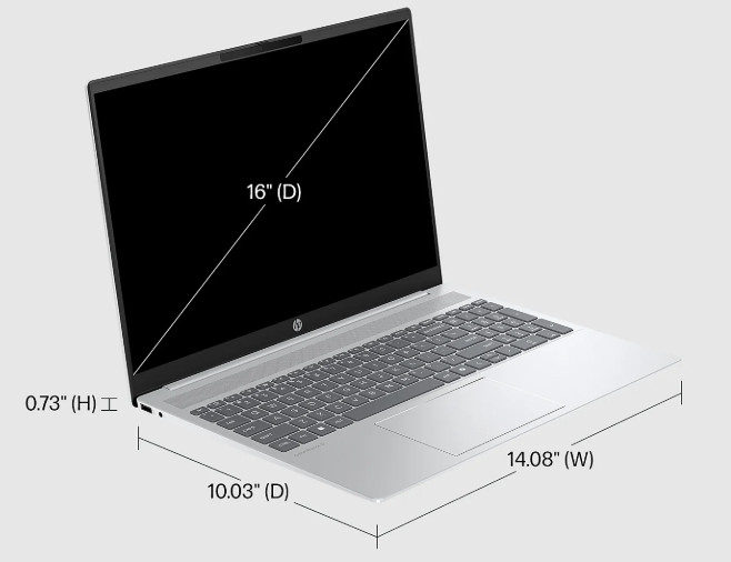 HP OmniBook 5 16″ 2K Laptop Copilot+PC Ultra 7 255U 16GB RAM 1TB SSD B5RK7UA
