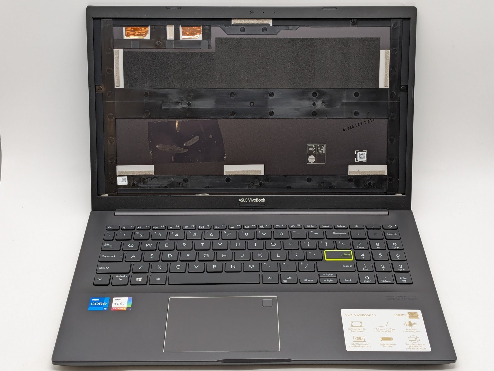 ASUS Vivobook 15 K513E 15″ I5-1135G7 Webcam Motherboard Palmrest *READ*