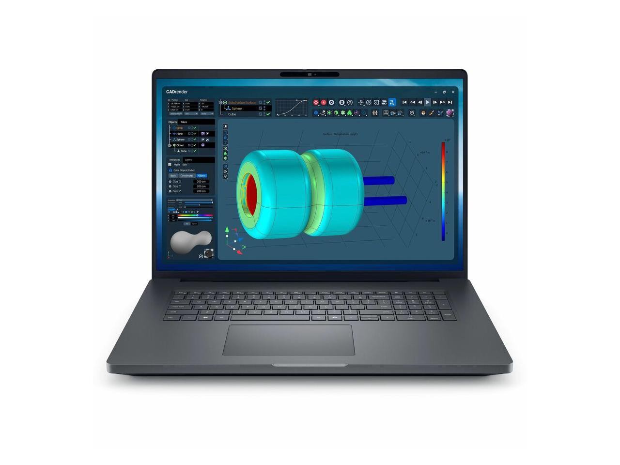 Dell Pro Max Plus MB18250 18″ Mobile Workstation – QHD+ – Intel Core Ultra 7