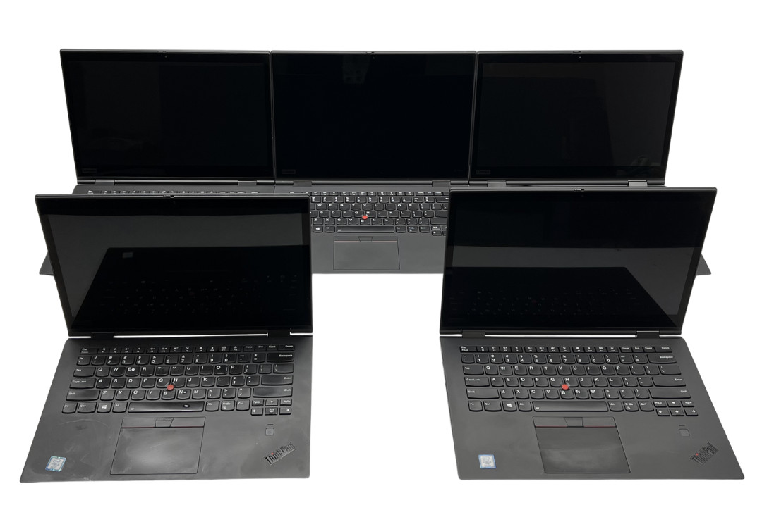 (LOT OF 5) Lenovo ThinkPad X1 Yoga 3rd Gen 14″ – i5-8350U 16GB NO SSD (READ)