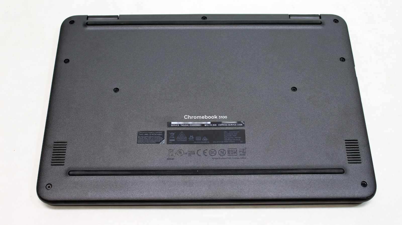 Dell Chromebook 3100 11.6″ Celeron N4000 1.1GHz RAM 4GB eMMC 16GB 9V222 P29T001.