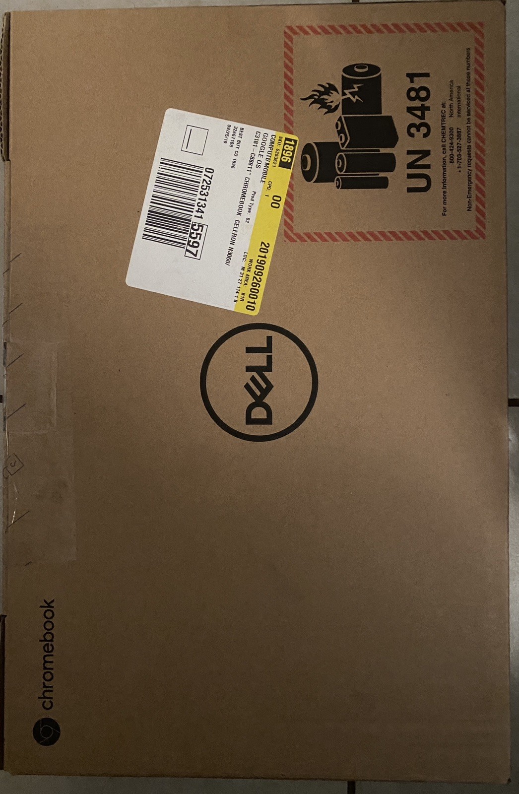 Dell Inspiron 11 Chromebook Intel Celeron 4GB M 32GB eMMC Storage Model 3181